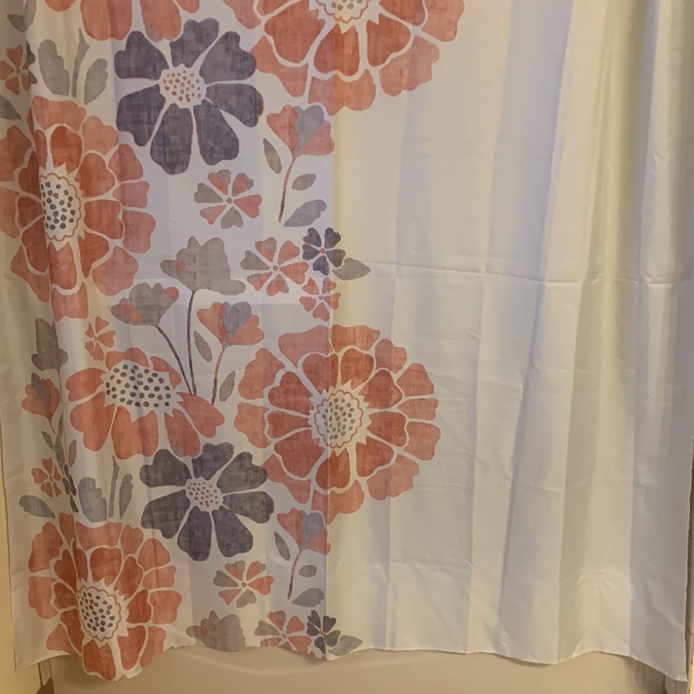 Bacova Peyton Floral spice shower curtain - Picture 3 of 4